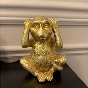 Golden Monkey Figurine